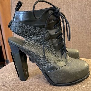 Alexander Wang Green Dakota Booties